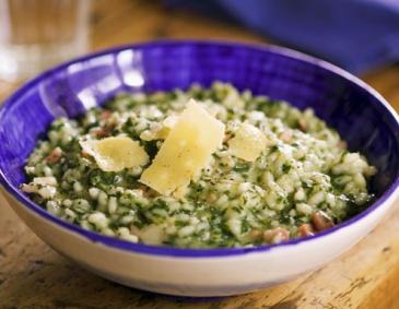 Spinat-Basilikum-Risotto Spinat-Basilikum-Risotto