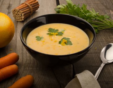 Karotten-Ingwer-Suppe