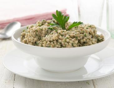 Buchweizenbrei mit Kräutern