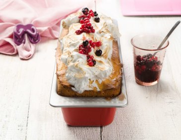 Ribiselkuchen mit Schneehaube Ribiselkuchen mit Schneehaube