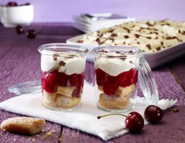 Himmlisches Tiramisu in Kirsch