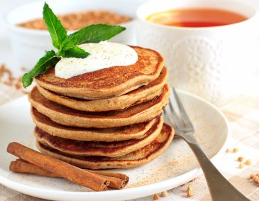 Buchweizen-Pancakes Buchweizen-Pancakes