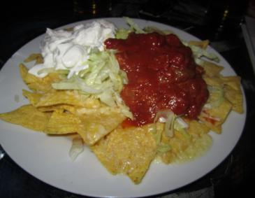 Überbackene Nachos Überbackene Nachos