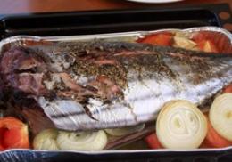 Fisch Zubereitungsart: Fisch aus dem Backofen