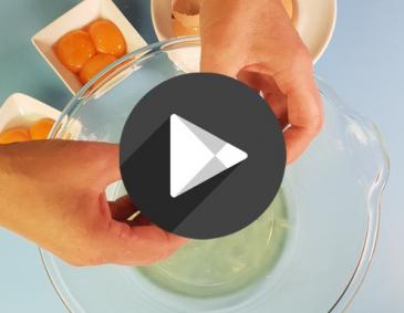 Wie trenne ich richtig Eier?