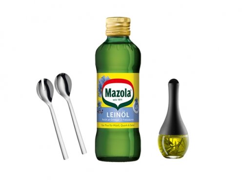 Mazola Package Gewinnspiel Leinöl
