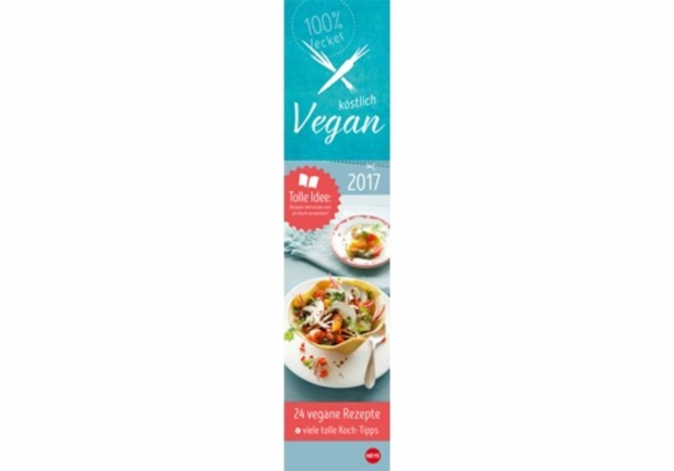 Kalender Köstlich Vegan 2017 Cover 