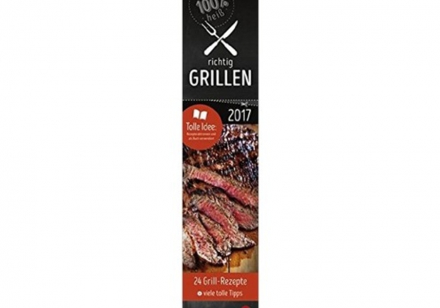 Kalender Richtig Grillen 2017 Cover