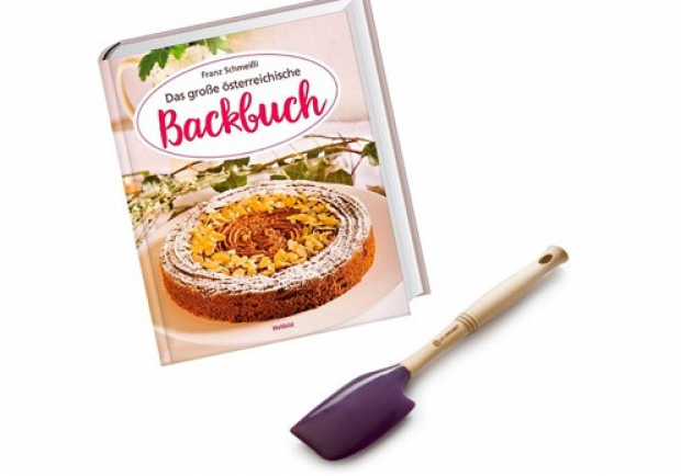 Gewinnpackage Backbuch und Le Creuset Kochspatel