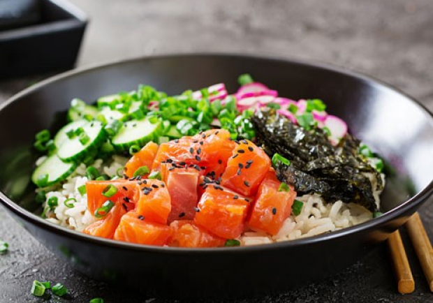 Clean Eating Poke Bowl