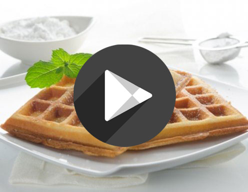 Klicken Sie mit der rechten Maustaste hier, um Bilder herunterzuladen: Video – Waffeln