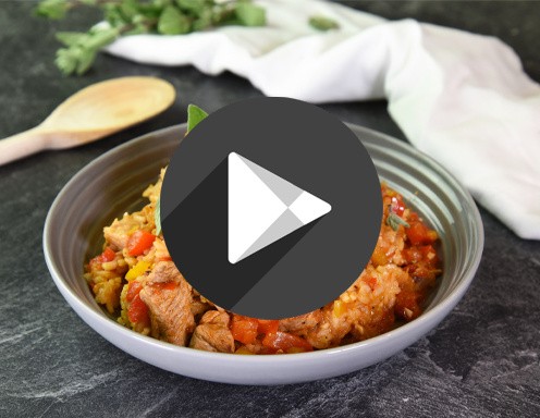 Klicken Sie mit der rechten Maustaste hier, um Bilder herunterzuladen: Video – Reisfleisch