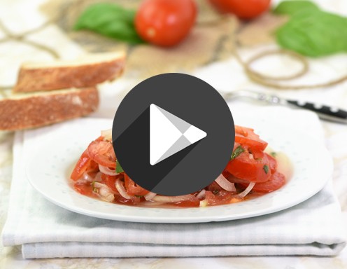 Klicken Sie mit der rechten Maustaste hier, um Bilder herunterzuladen: Video – Tomatensalat