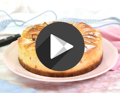 Klicken Sie mit der rechten Maustaste hier, um Bilder herunterzuladen: Video – Apfelspiralen-Cheesecake