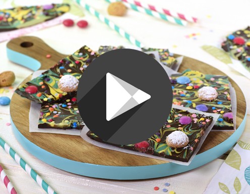 Klicken Sie mit der rechten Maustaste hier, um Bilder herunterzuladen: Video – Faschingsschokolade