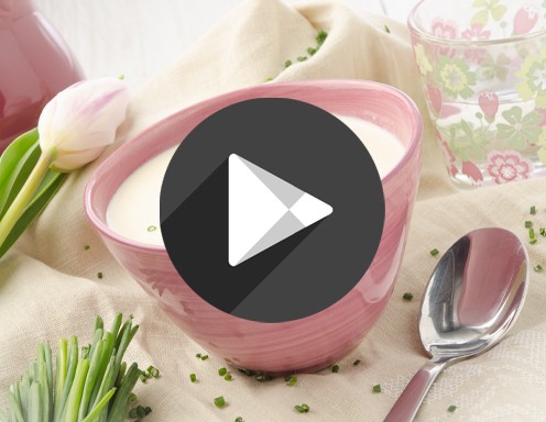 Klicken Sie mit der rechten Maustaste hier, um Bilder herunterzuladen: Video – Spargelcremesuppe