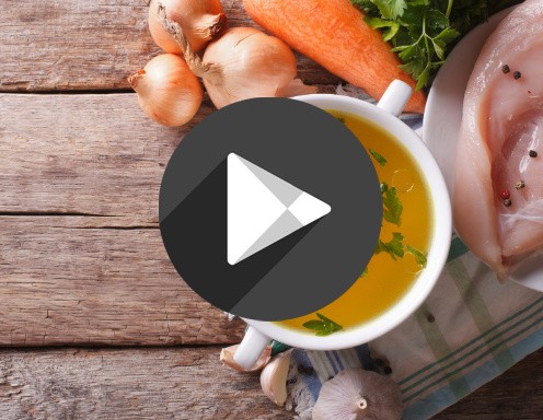 Klicken Sie mit der rechten Maustaste hier, um Bilder herunterzuladen: Video – Wie stellt man Hühnersuppe her?